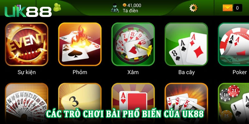 Tổng quan về game bài UK88